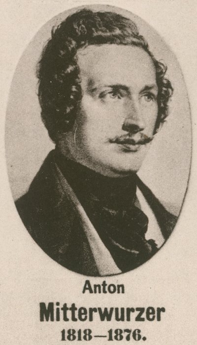 Anton Mitterwurzer (gravür) by English School