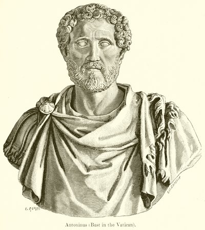 Antoninus (Vatikan'da Büstü) by English School