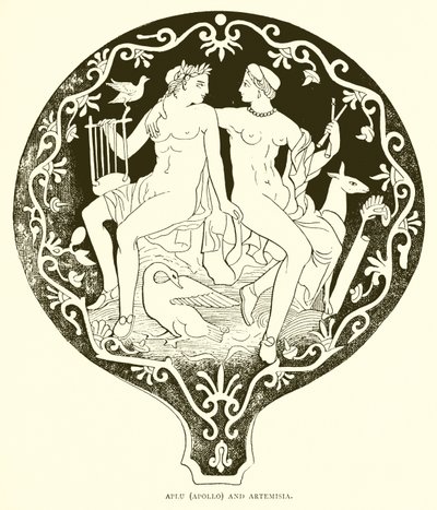 Aplu (Apollo) ve Artemisia by English School