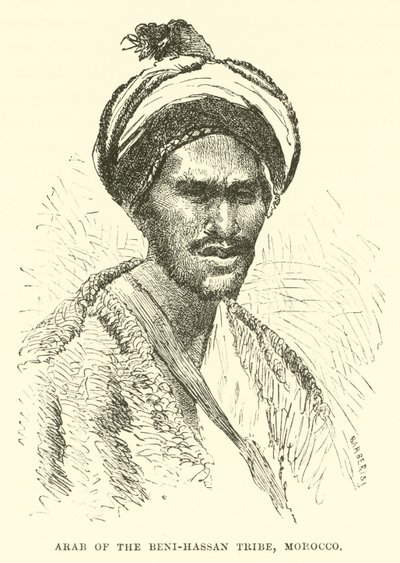 Beni-Hassan Kabilesinin Arapları, Fas by English School