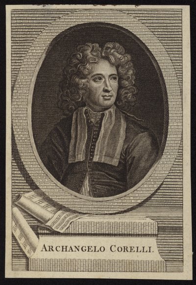 baş melek Corelli by English School