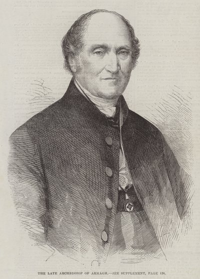 Armagh Başpiskoposu (gravür) by English School