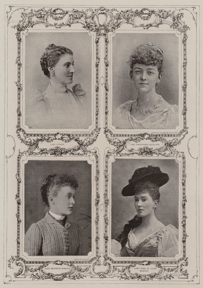 Aristokrasi (gravür) by English School