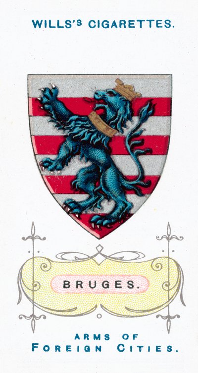 Bruges Kolları (chromolitho) by English School