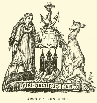 Edinburgh arması by English School