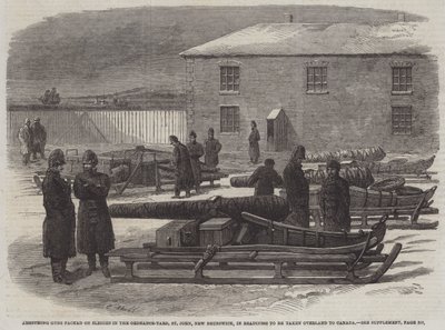 Armstrong Silahları Ordnance-Yard, St John, New Brunswick