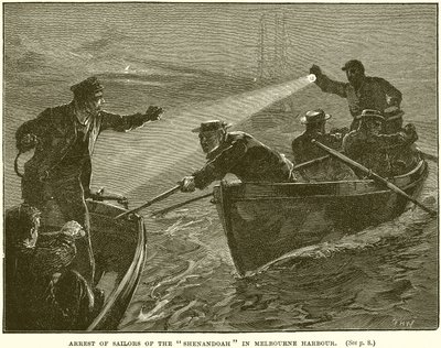 Shenandoah Denizcilerinin Melbourne Limanı