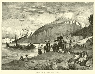 Bir pazar teknesinin gelişi, Capri by English School