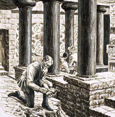 Arthur Evans, Knossos