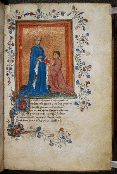 Arundel 38 f.37 Thomas Hoccleve 
