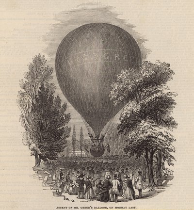 Geçen Pazartesi günü Bay Yeşiller balonunun yükselişi by English School