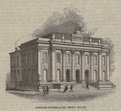 Ashton-under-Line Belediye Binası by English School