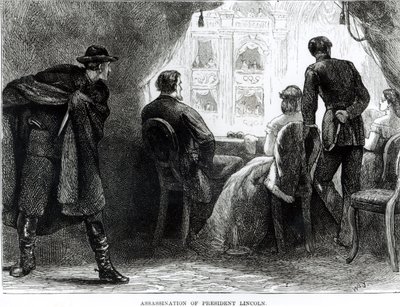 Başkan Lincoln suikastı, 14 Nisan 1865 by English School