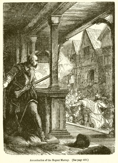 Regent Murray Suikastı by English School