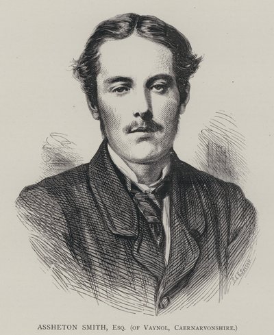 Assheton Smith, Esquire, Vaynol, Caernarvonshire (gravür) by English School