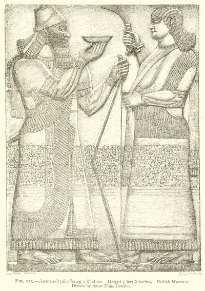 Assurnazirpal Bir Özgürlük Sunan by English School