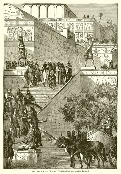 Asur Sarayı restore edildi.--Kovunjik by English School