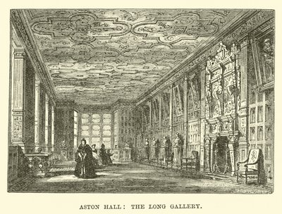 Aston Hall, Uzun Galeri by English School