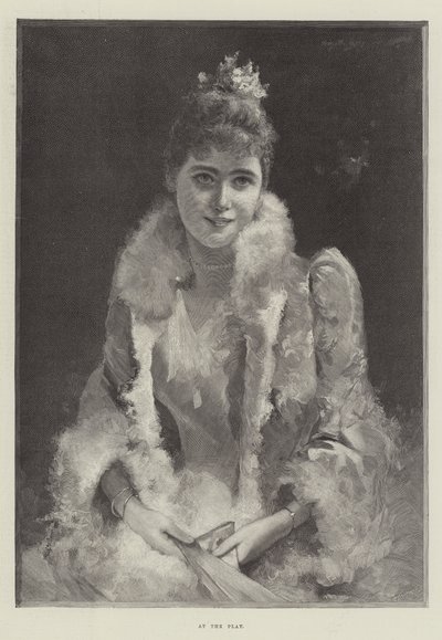 Oyunda (gravür) by English School