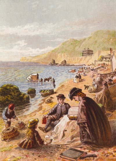 Sahilde (renkli lito) by English School