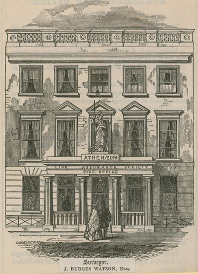 Athenaeum Yaşam Güvencesi Derneği, İtfaiye, Londra by English School