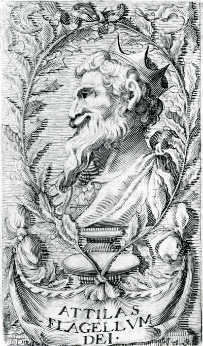 Atilla Hun by English School