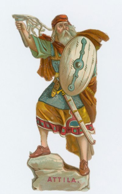 Atilla Hun by English School