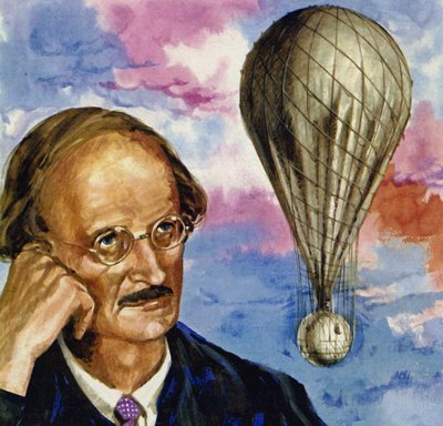 İsviçreli bilim adamı Auguste Piccard, bir balonda 53.000 fitin üzerine çıktı. by English School