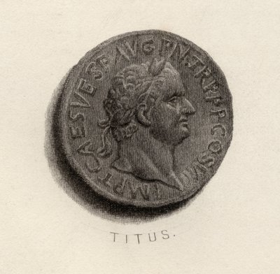 Aureus madeni para, Titus Flavius Vespasianus döneminden by English School