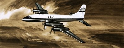 Fısıldayan Dev, Bristol Britannia BOAC
