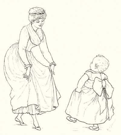Bebeğin Dansı (gravür) by English School