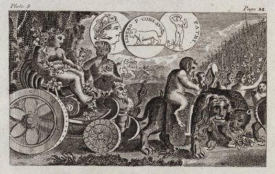 Bacchus (gravür) by English School