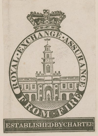 Ateşten Royal Exchange Güvencesi Rozeti by English School