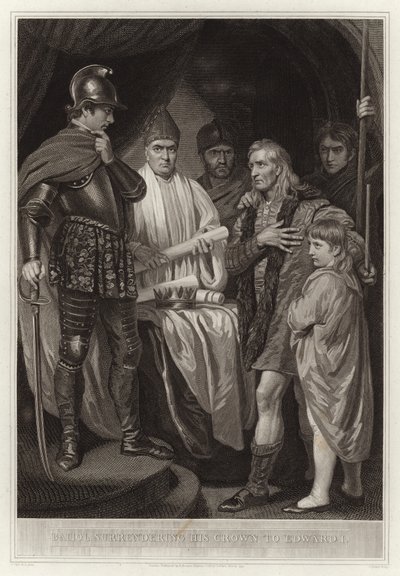 Baliol tacını Edward I