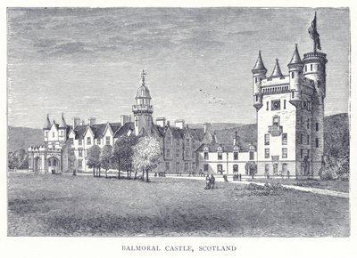 Balmoral Kalesi, İskoçya by English School
