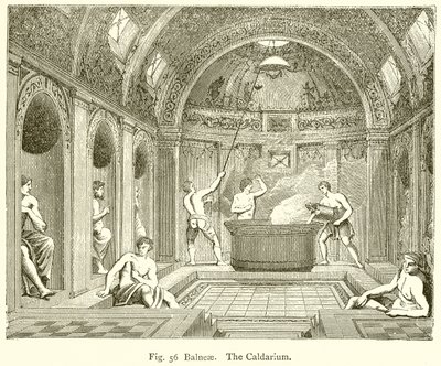Balneae. Caldarium by English School