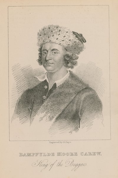Bamfylde Moore Carew, Dilenciler Kralı by English School