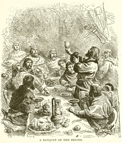 Druidlerin Ziyafeti by English School