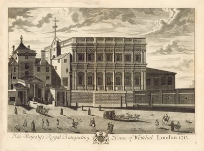 Ziyafet Evi, Whitehall, 1713 by English School
