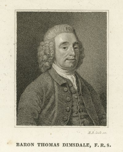 Baron Thomas Dimsdale (gravür) by English School