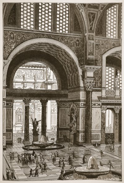 Caracalla Hamamları (restore edilmiş) by English School