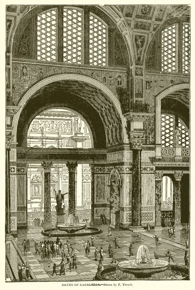 Caracalla Hamamları by English School