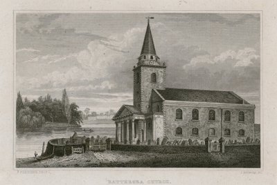 Battersea Kilisesi, Surrey by English School