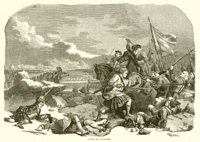 Culloden Savaşı by English School
