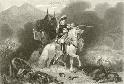 Culloden Savaşı by English School