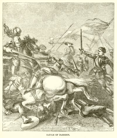 Flodden Savaşı by English School