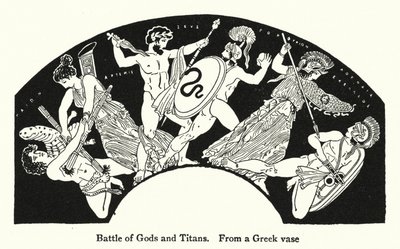 Tanrılar ve Titanların Savaşı (lito) by English School