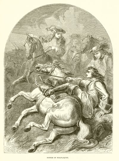 Malplaquet Savaşı by English School