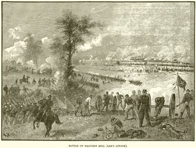 Malvern Tepesi Savaşı (Lees Attack) by English School