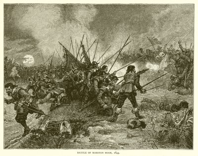 Marston Moor Savaşı, 1644 by English School